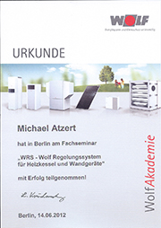 Michael Atzert - WRS Regelungssysteme